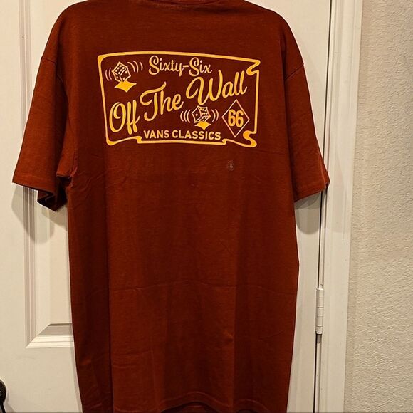 Vans Sixty Sizers S/S T-Shirt- Burnt Henna - Picture 5 of 5